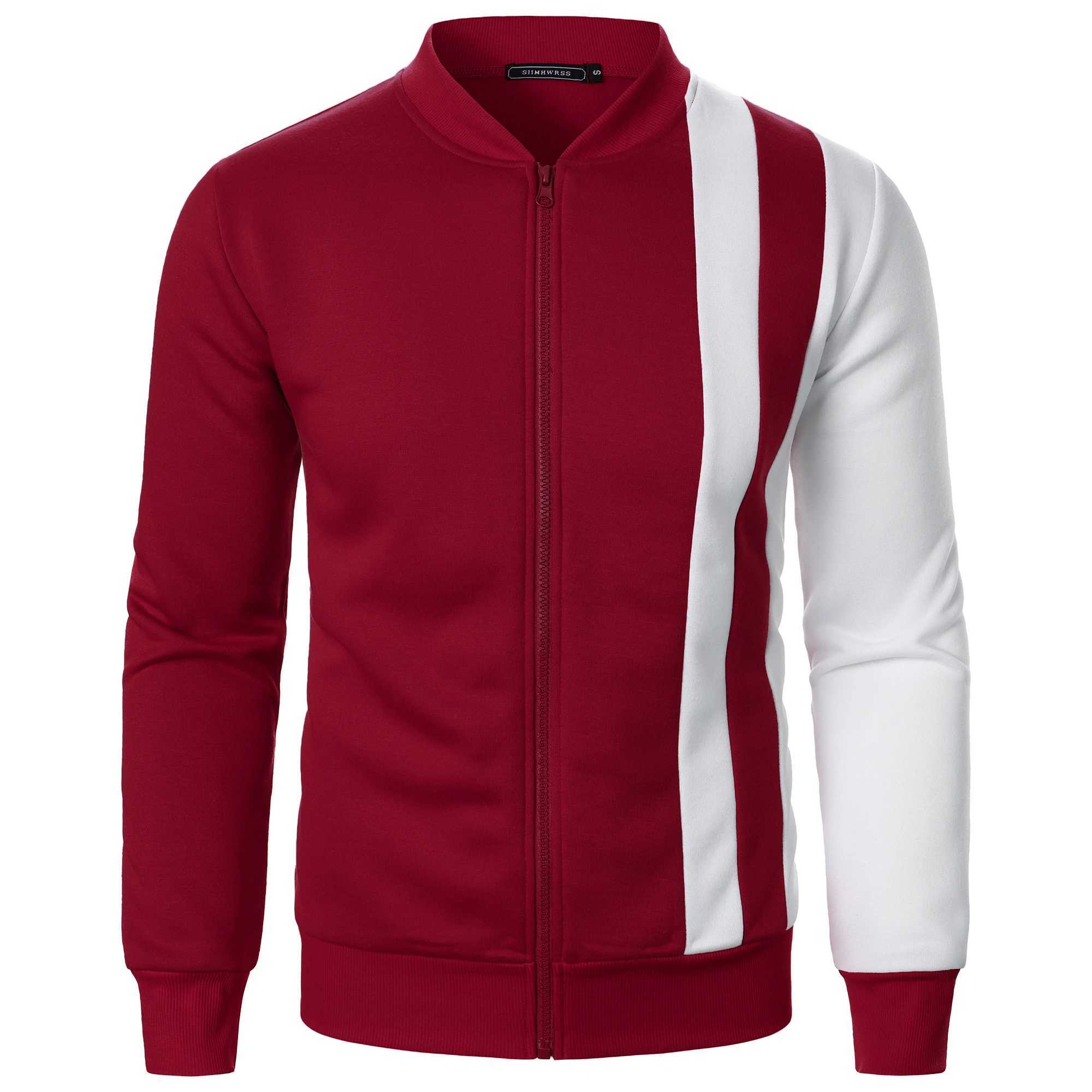 Casual long sleeved zipper sports jacket for spring and autumn W250103