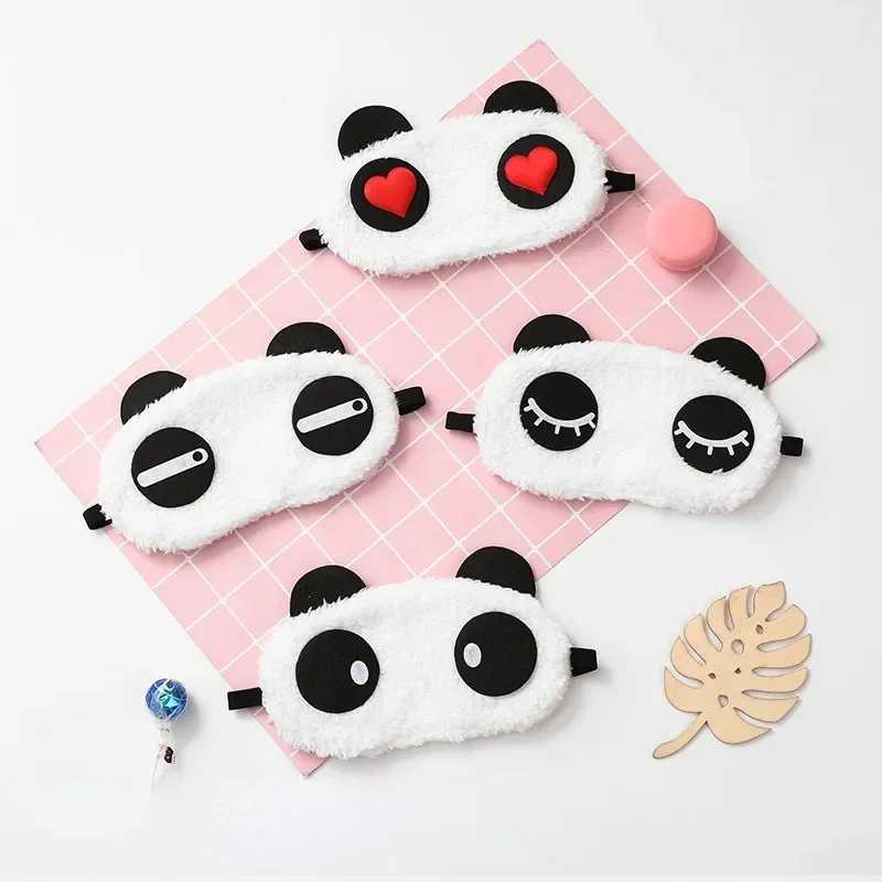 P Panda Face Eye Mask Travel Sleeping Soft SaleEyeshade Eyeshade Portable Sleeping CoverCute Design FashionXJ250103