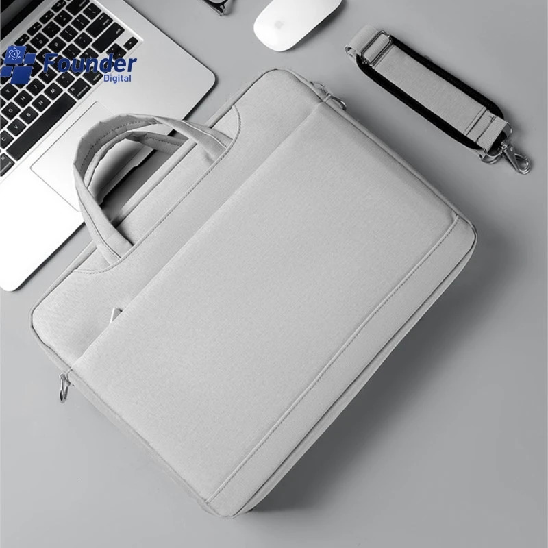 3C Founder Business Men And Women 14 Airbag 15.6-inch 17.3 Laptop Bag Crossbody Shoulder Bag Gaming This Computer Bag Portable 250102