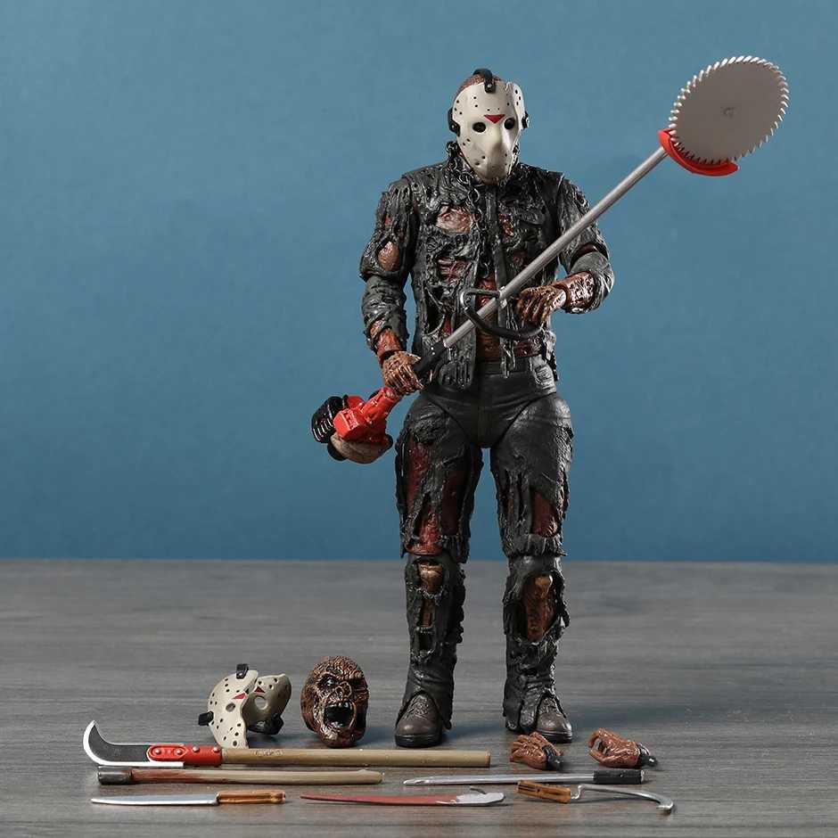 NECA Horror Movie Character Jason Action Figure Collectible Model Toy Gift Doll FigurineXJ250103