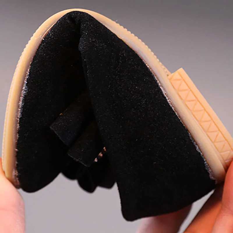 Girls Childrens Shoes Princess Fashion Solid Color Spring/Summer Childrens Bow Baby Shoes Sweet Princess Loafers CSH1270 M250103