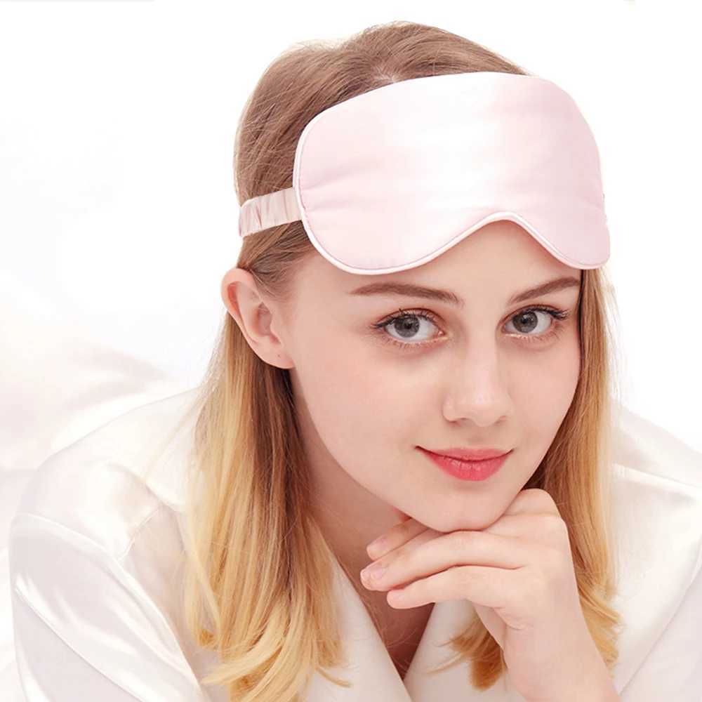 3D Satin Fabric Sleeping Eye Mask Shade Soft Sleep Mask Eye Patch Breathable Eyeshade Sleeping Bandage on Eyes For SleepingXJ250103