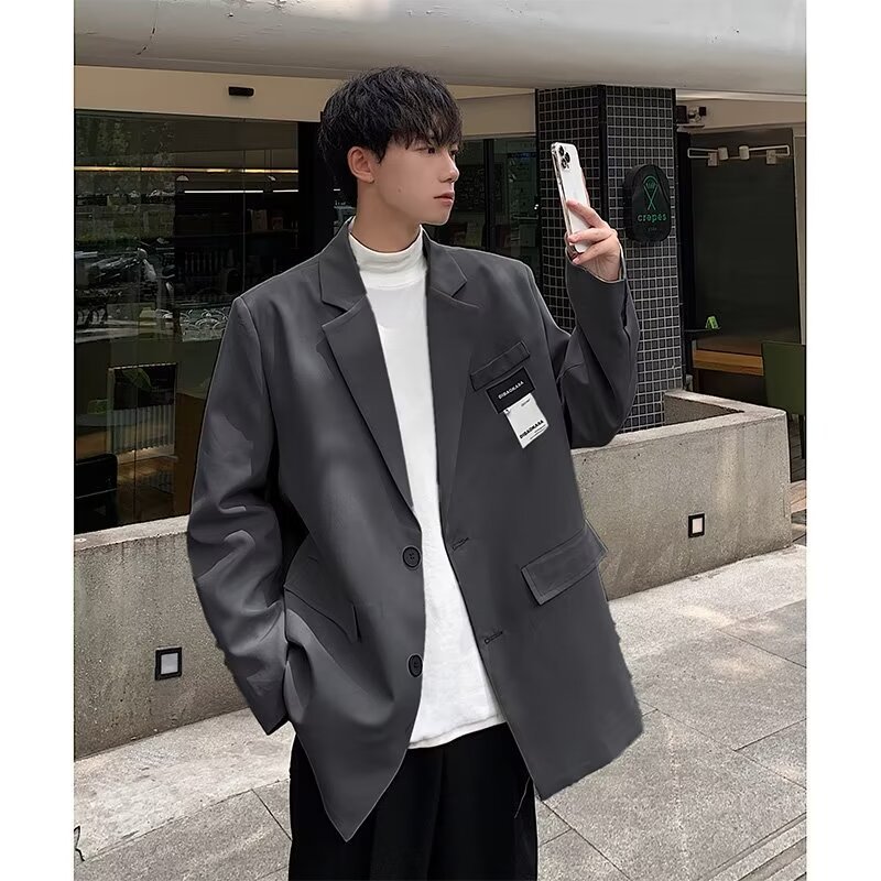 V13Student rogue spring and autumn jacket suit thug trend elegant clothes suit