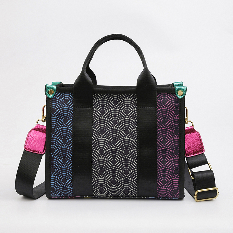 London Canvas Tote Bag: hot Large Capacity, Women's Shoulder Bag for Everyday Use