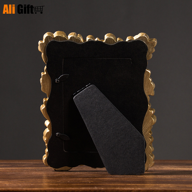 5/7/8/10/12 Inch Photo Frame European Vintage Golden Sliver Flower 8 X 10 Picture Frames Shadow Box Poto Display Wedding Gift H260306