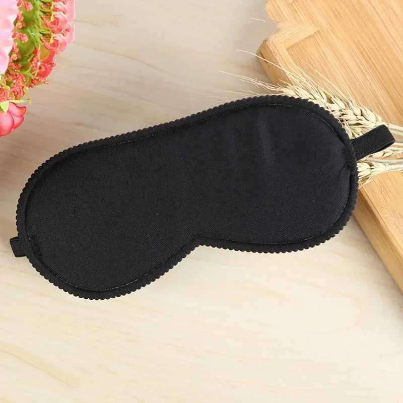 1pc Sleeping Eye Mask Black Eye Shade Sleep Mask Black Mask Bandage on Eyes for Sleeping Emotion Sleep MasksXJ250103