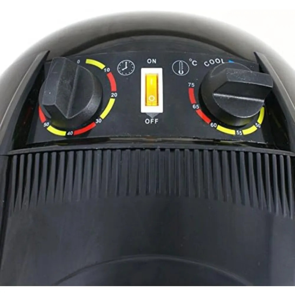 Ionic Hooded Hair Dryer 1300W Adjustable Stand Up Bonnet Salon Equipment with Rolling Base for Home Drying 241230