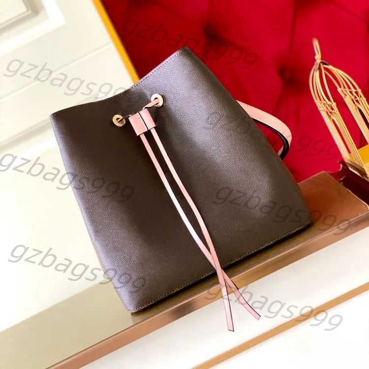 DESIGNERS MM size NEONOE Shoulder Bag Women totes Handbags Luxurys Retro style bucket bag Flower Leather Crossbody Bag