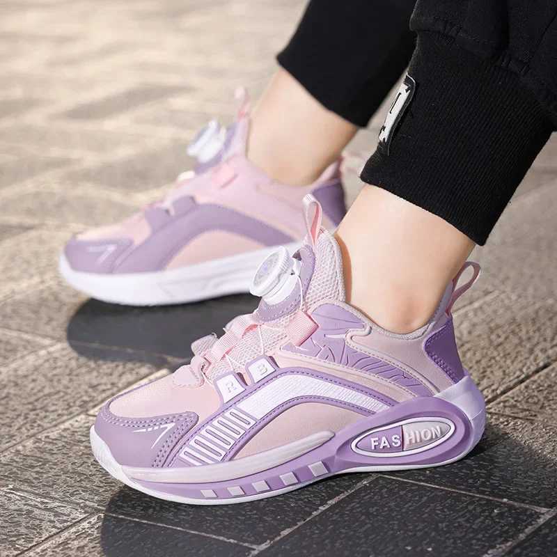 New childrens autumn sports shoes waterproof swimming button fashionable casual shoes for boys and girls lightweight running M250103