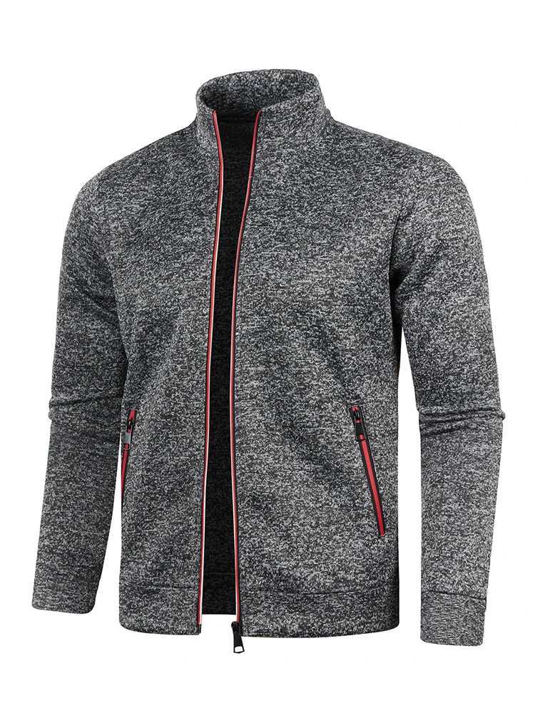 Autumn/Winter Mens Long Zipper Thick Jacket W250103