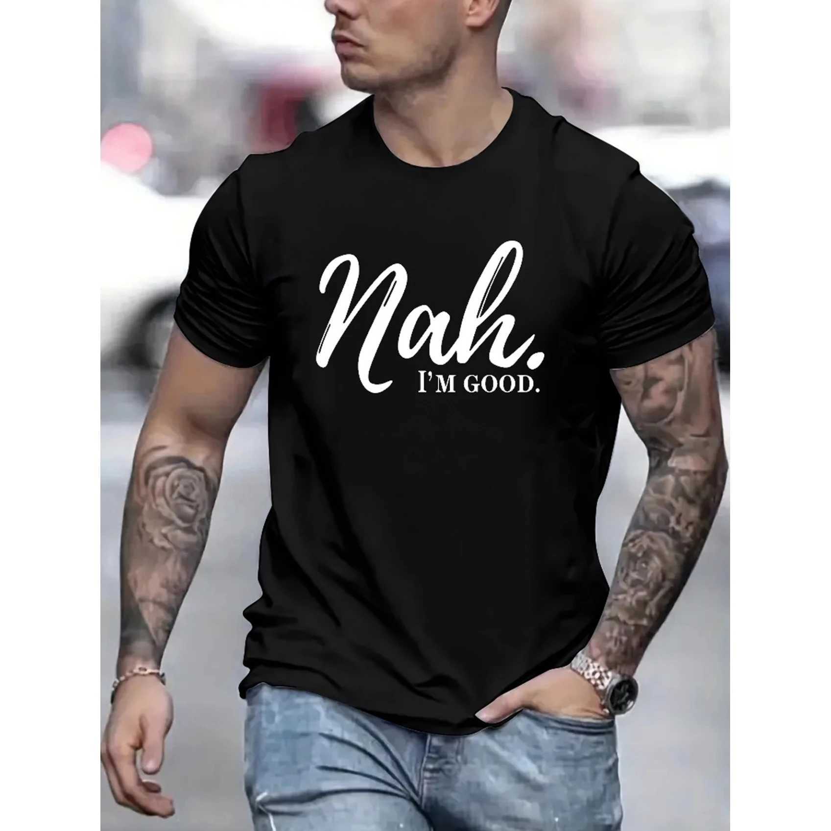 Fashion Mens T-Shirt Tops Breathable Quick-drying Fitness Workout Sports T-shirt Casual Streetwear Mens Short Sleeve ClothingXJ240102