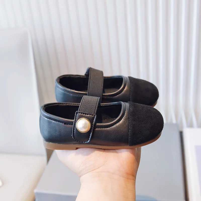 Girls Shoes Spring New Girl Princess Shoes Anti slip Breathable Leather Shoes Childrens Shoes Casual Shoes Zapatos Ni a M250103