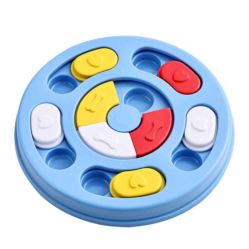 New dog educational toys Slow food plate choking bowl Hidden food bowl non-slip dog bowl Cat bowl Pet supplies X241213