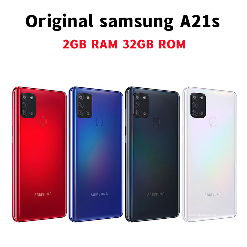 Samsung Galaxy A21s Unlocked Android Smartphone - Refurbished, 2GB RAM & 32GB Storage, Sealed Box Accessories Included