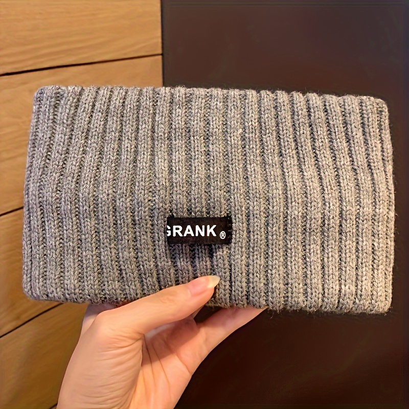 LALAVARA 4Pcs Snug Elegance, Elegant Knit Headband for Women - Cozy Ear Warmer, Solid Color, Cotton, Fashionable Winter Accessory