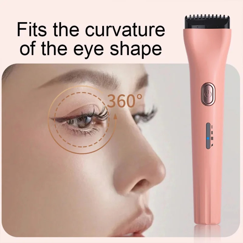 Selling Mini Eyelash Curler ABS Rechargeable Heated Eyelash Curler 241226