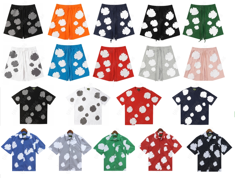 Summer mens women designer shorts swim beach shorts men swimming floral t shirt shorts swimwear tracksuit running sweatpants Loose casual hip hop us size s-xl