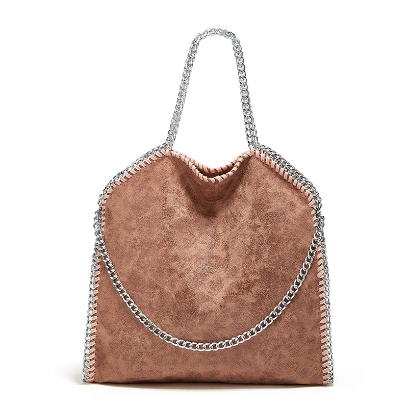 New chain bag fashion handbag simple folding women's bag shoulder bag casual messenger bag