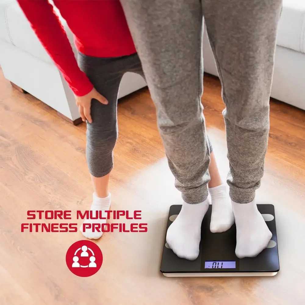 Bluetooth BMI BMR Body Fat Scale Application Smart Health W250103