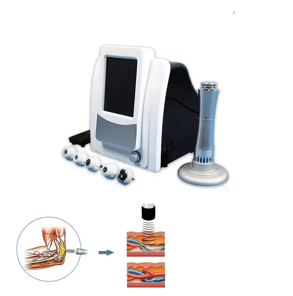 Portable Home use Shockwave Therapy Sports Injuries Physiotherapy ED Pain Relief Electromagnetic Focused Shock Wave Machine