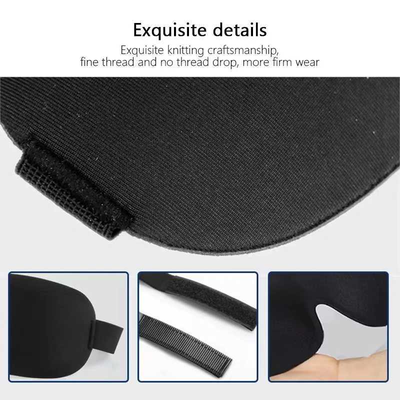 3D Sleeping Mask Block Out Light Eye Mask for Sleeping Comfort Eye Shades for Travel Nap Blindfold Sleeping Aid Eye Patch MasksXJ250103
