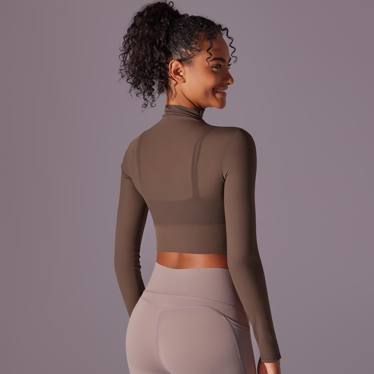 Tops Women's Sports Running Jogging Mesh Long Sleeve Workout Wear Activewear Bike Outerwear