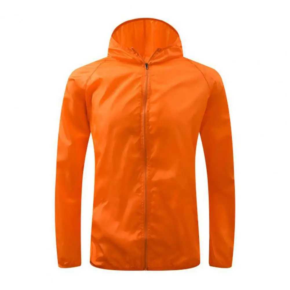 Sun jacket mens hiking jacket waterproof Sun windproof fast drying long sleeved thin candy color UV resistant jacket W250103
