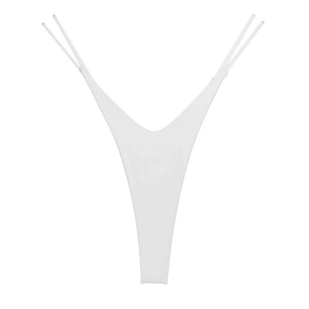 Sexy thong unlimited simple striped thin sexy 4-piece/set sexy thong fun and slim womens underwear W250103