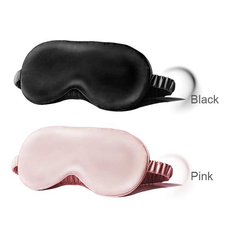 3D Satin Fabric Sleeping Eye Mask Shade Soft Sleep Mask Eye Patch Breathable Eyeshade Sleeping Bandage on Eyes For SleepingXJ250103