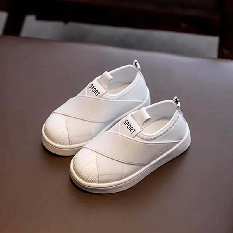 Childrens casual shoes boys sports shoes girls sports shoes childrens shoes childrens shoes white black gray spring canvas shoes CSH1575 M250103