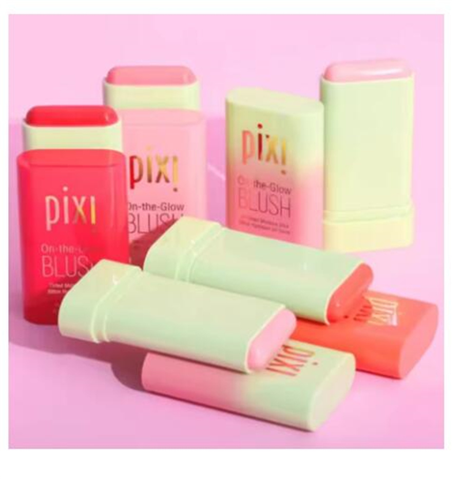 3in1 Cheek Lip Tinted Moistured Blush Stick Silky Brighten Blush Cream Blusher Cosmetics Tubes Matte Contour Makeup Cosmetics