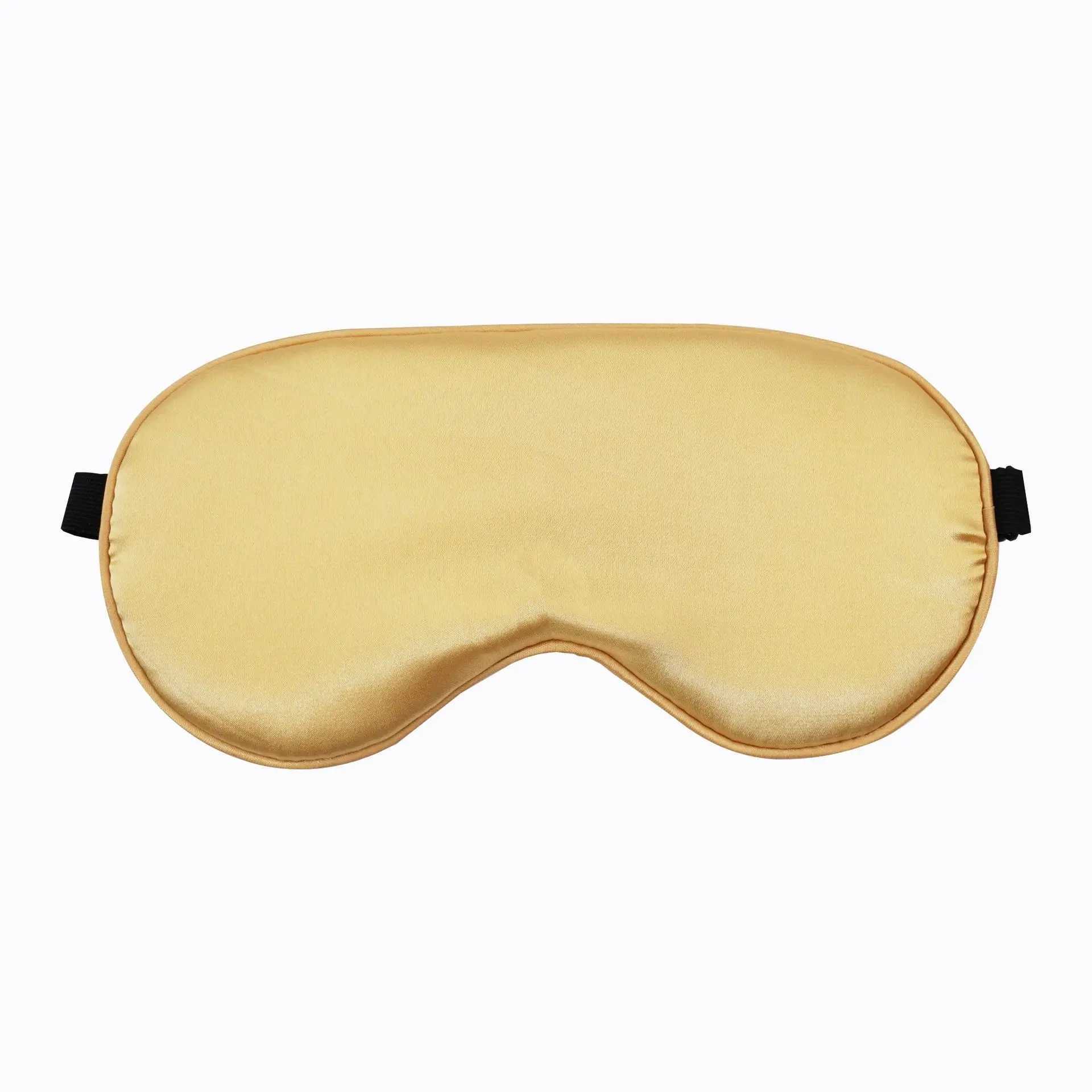 Sleep Mask Silk Eye Dream Night Mask Cover Soft Relax Eyes Bandage Sleeping Blindfold For Women Men Night Nap Heath Relaxed NapXJ250103