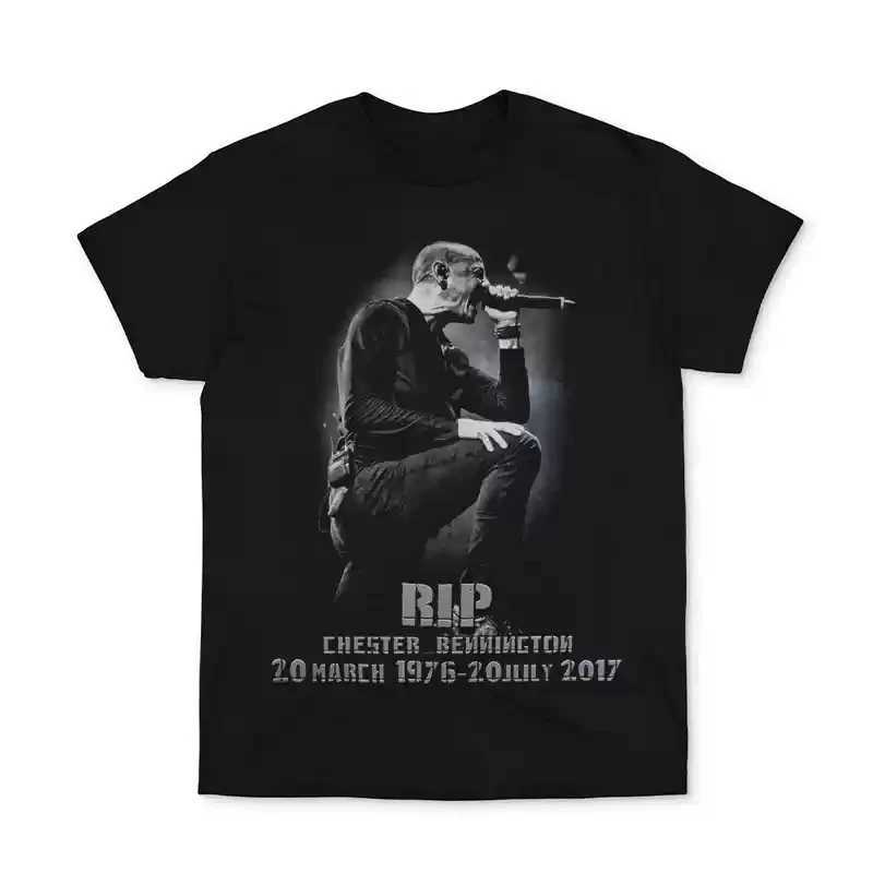 2024 Popular New Linkin Park Rock Band Europe and The United States Short-sleeved T-shirt Clothes for Men and Women AroundXJ240102
