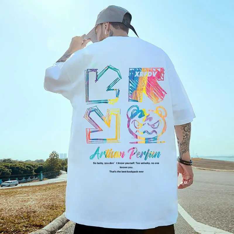 Simple Mens T-Shirt 3d Print Oversized T-Shirt For Men Summer Loose Casual Tees Quick Dry Breathable Man Clothing 2024 New TopsXJ240102