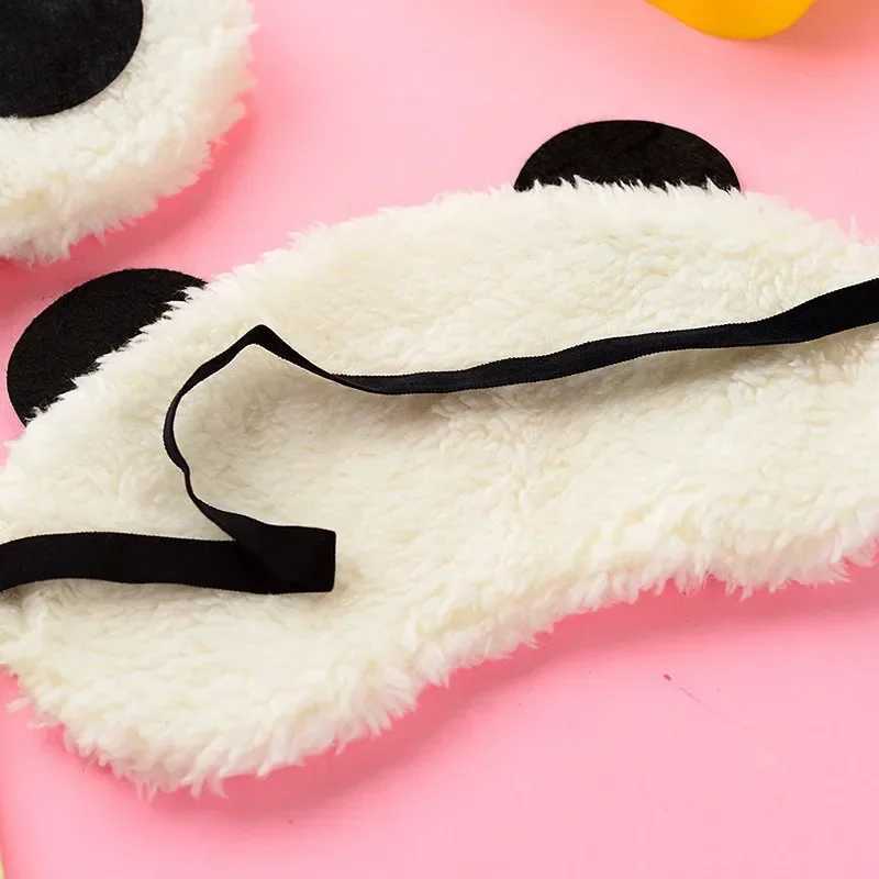 P Panda Face Eye Mask Travel Sleeping Soft SaleEyeshade Eyeshade Portable Sleeping CoverCute Design FashionXJ250103