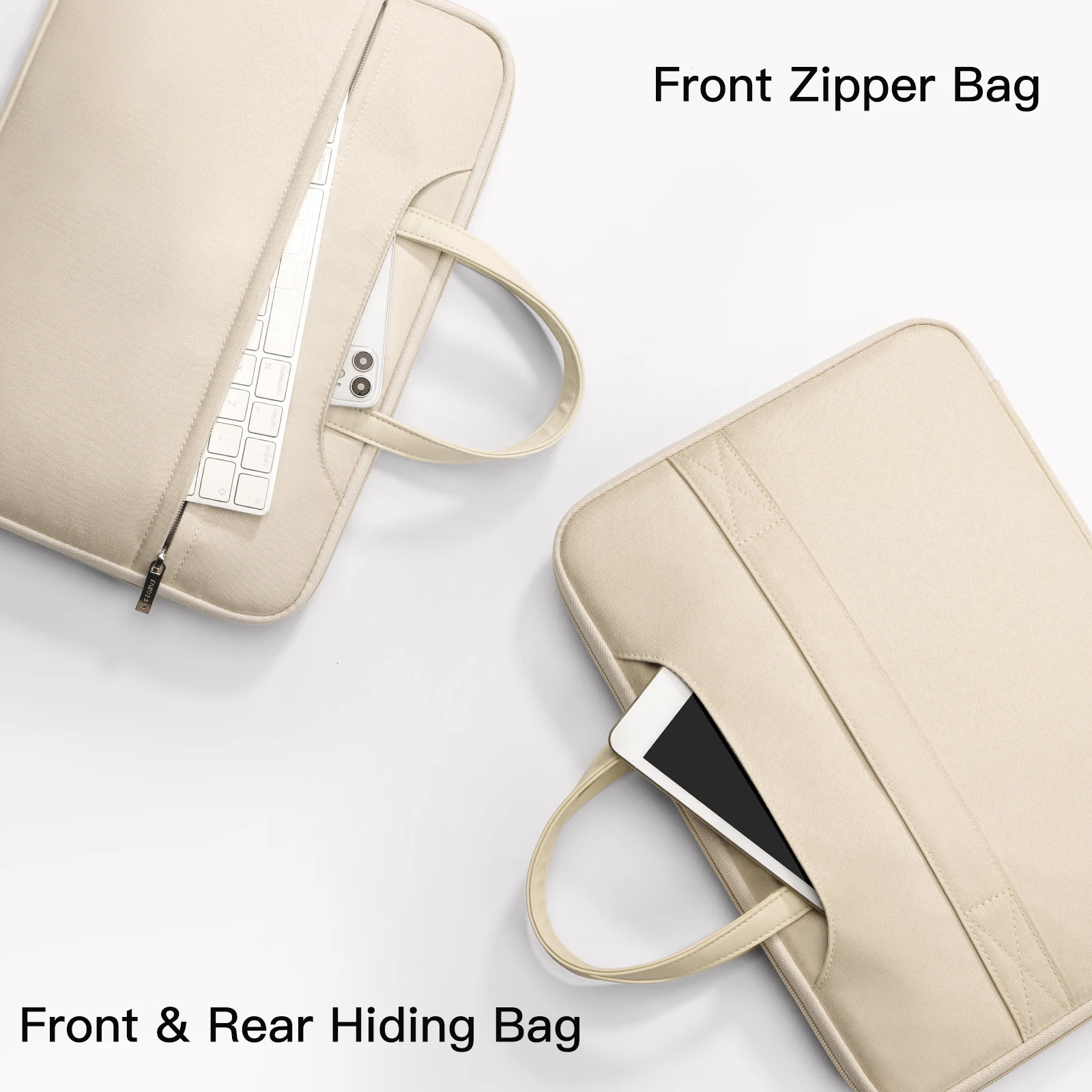 Laptop Bag 13.3 14 15 15.6 inch Cover For MacBook Air Pro Notebook Case Men Women Portable Handbag Briefcase 250102