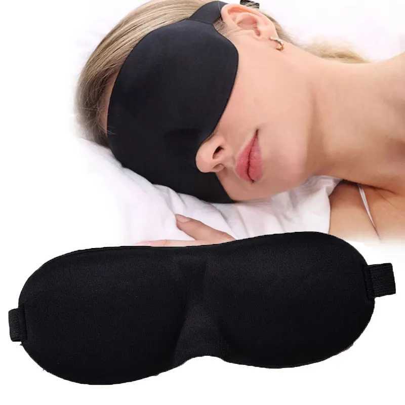 New 3d Sleeping Blindfold Protective Eye Mask Travel Relax Sleeping Aid Portable Blindfold Eyepatch Travel Essentials 1pcsXJ250103