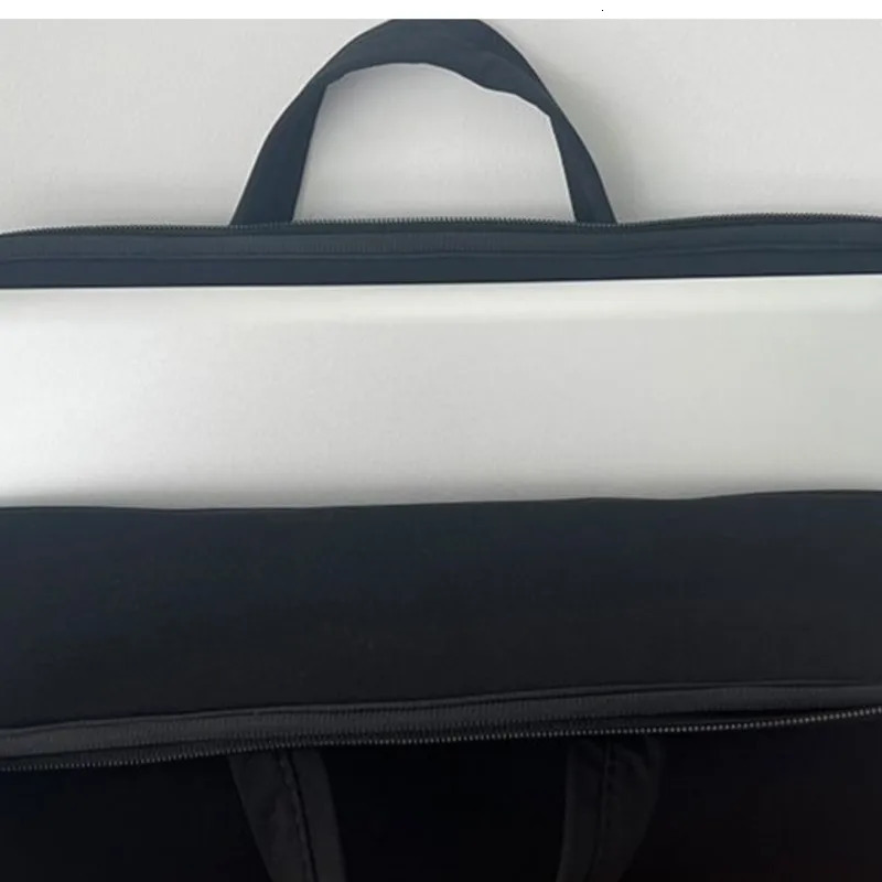Ins Black Laptop Bag 11 11.6 13.3 14 15 15.6 16 Inch Cover For MacBook Air Pro Notebook Case Women Portable Handbag Briefcase 250102