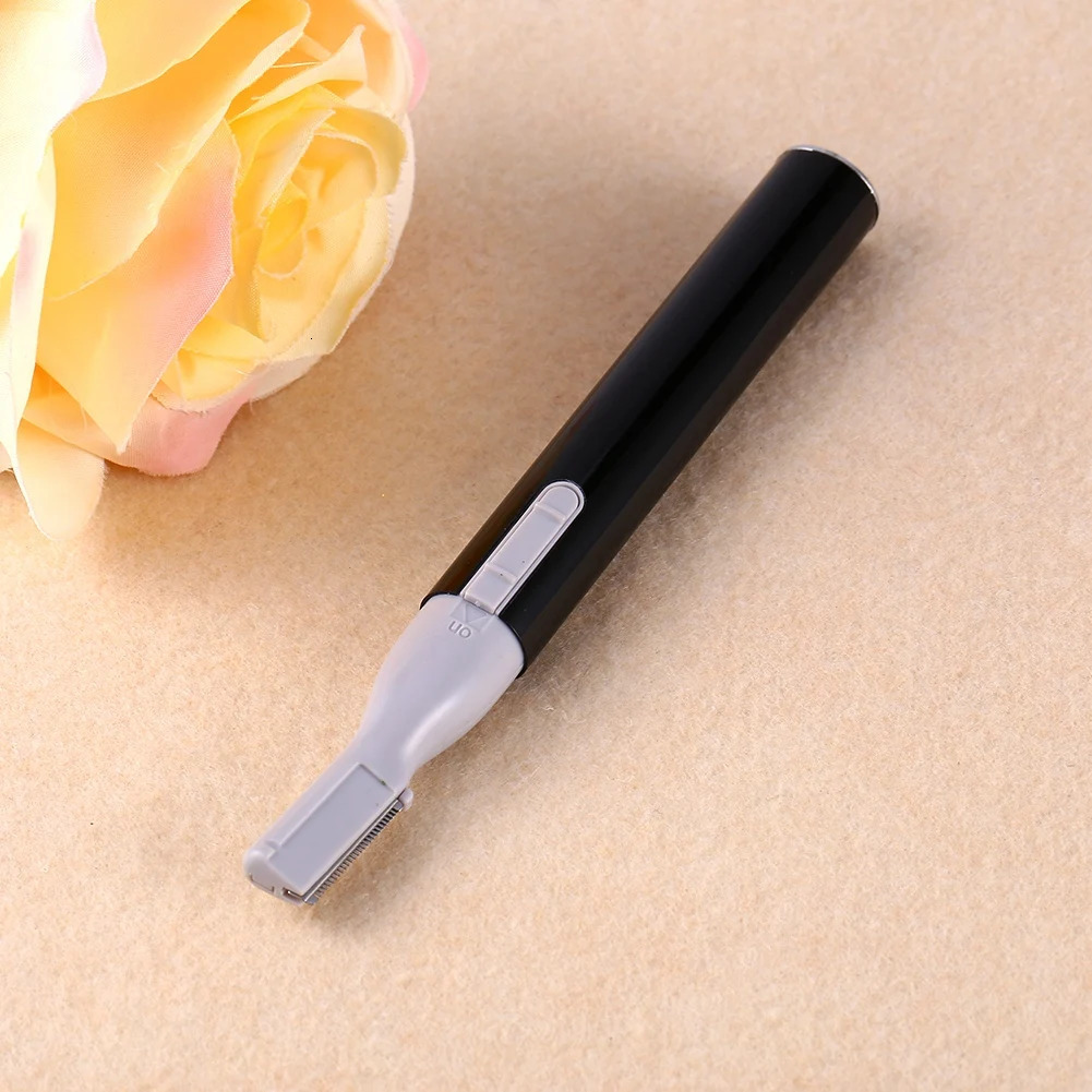 Portable Electric Face Eyebrow Hair Body Blade Razor Shaver Remover Trimmer Beauty Black 241226