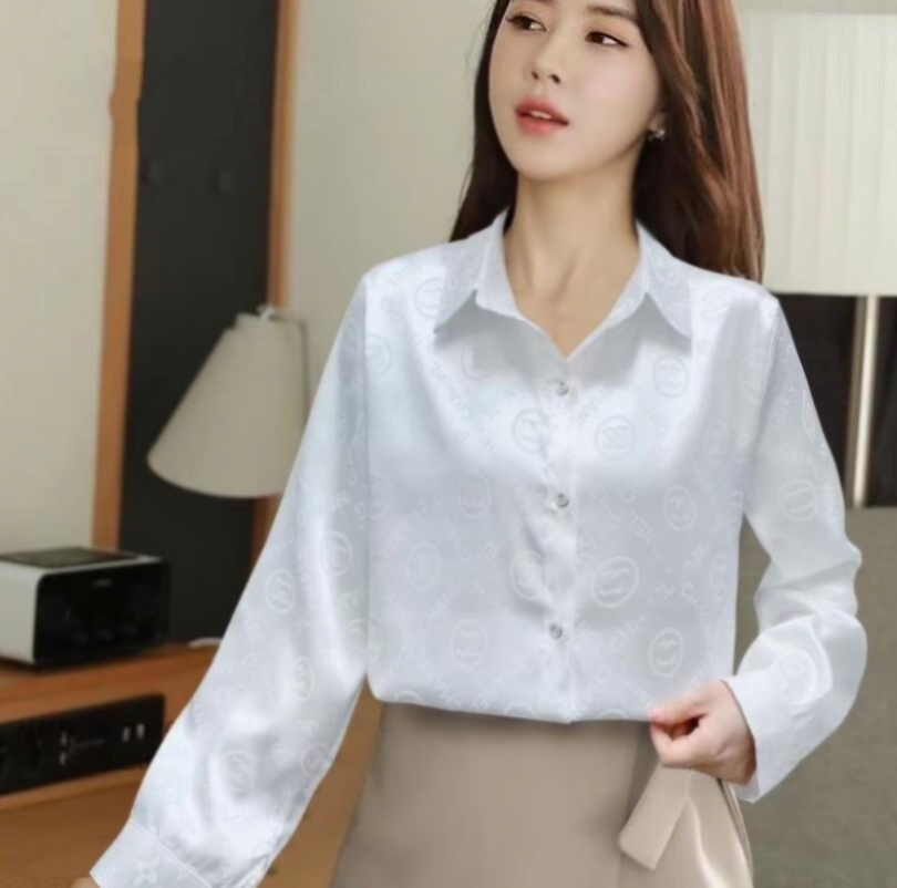 Designer Shirts Women Blouses Tops Office Ladies Chiffon Blouse Long Sleeve Bow Slim White Shirt Bodycon Work Shirts Blusas Mujer