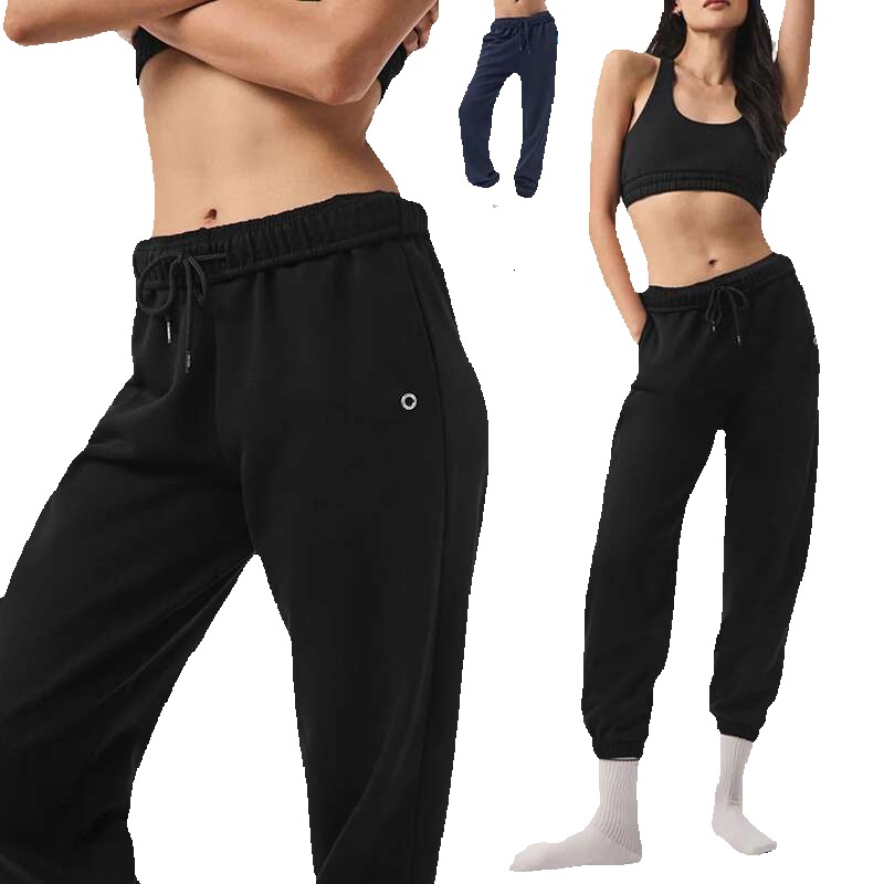 Goddess Yoga Accolade Sports Fashion Letter High Quality Cotton Loose Fiess Casual Pants Breathable And Comfortable