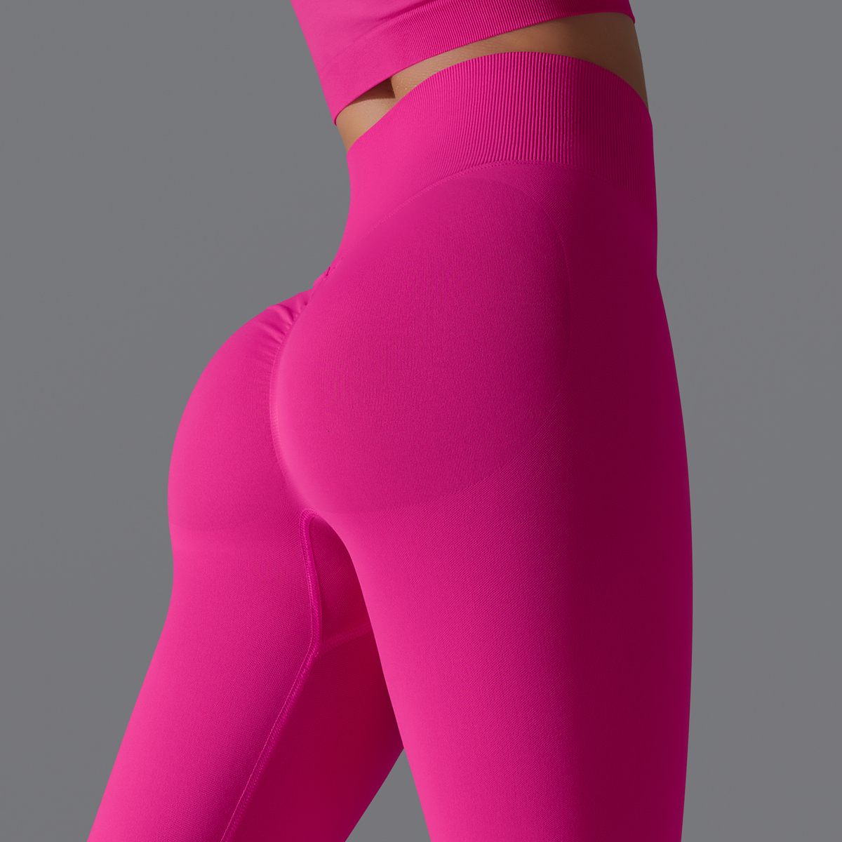 Seamless Yoga Workout Booty Bum Leggins Running Training Female Tight Cycg Shorts Gym Pants