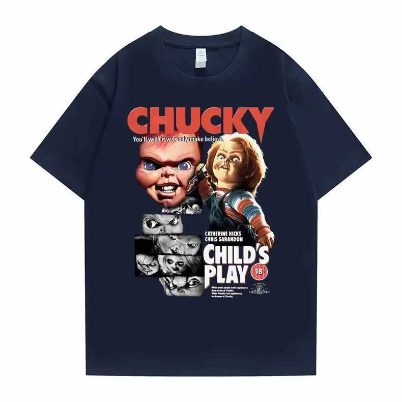 Chucky Youll It Was Only Make Believe T-shirt Catherine Hicks Chris Sarandon Childs Play Tshirt Men Women Hip Hop TeesXJ240102