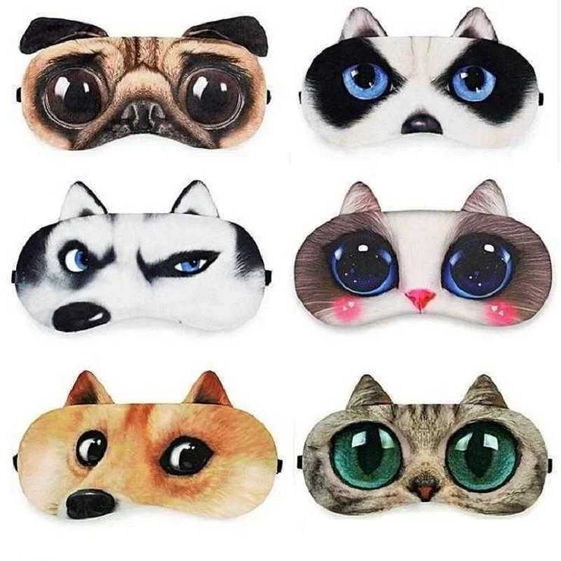 3D Anime Sleeping Eye Mask Cute s Sleep Mask Cartoon Eye Cover Eye Blindfolds Travel Eye Band Shade Rest Eyepatch 1pcsXJ250103