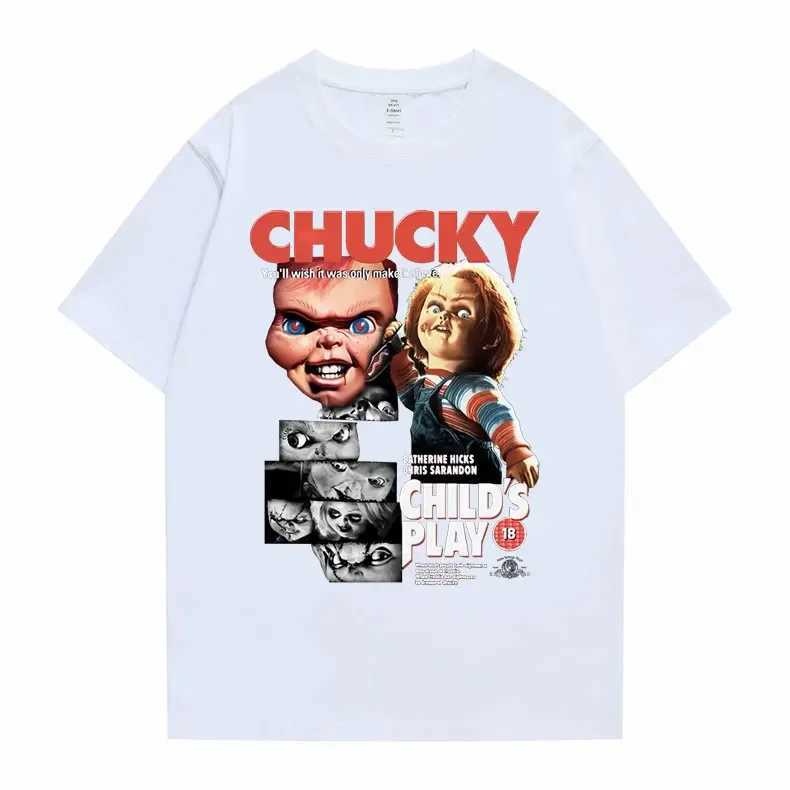 Chucky Youll It Was Only Make Believe T-shirt Catherine Hicks Chris Sarandon Childs Play Tshirt Men Women Hip Hop TeesXJ240102