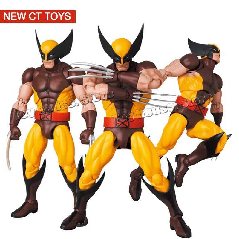 New Ct Toy Wolverine Dead Pool Anime Character Mafex 138 Dead Pool 3 Movie Action Character Model Statue Collection Toy Gifts W250214