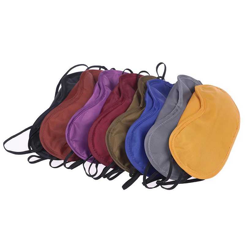 New Eye Masks Shade Patch Women Men Blindfold Travel Sleepmasker Soft Portable Eye Mask Black Fast Sleeping Eyeshade CoverXJ250103