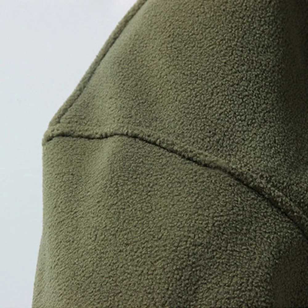 Mens jacket autumn new tactical bomber jacket outdoor polar wool leisure hiking jacket W250103