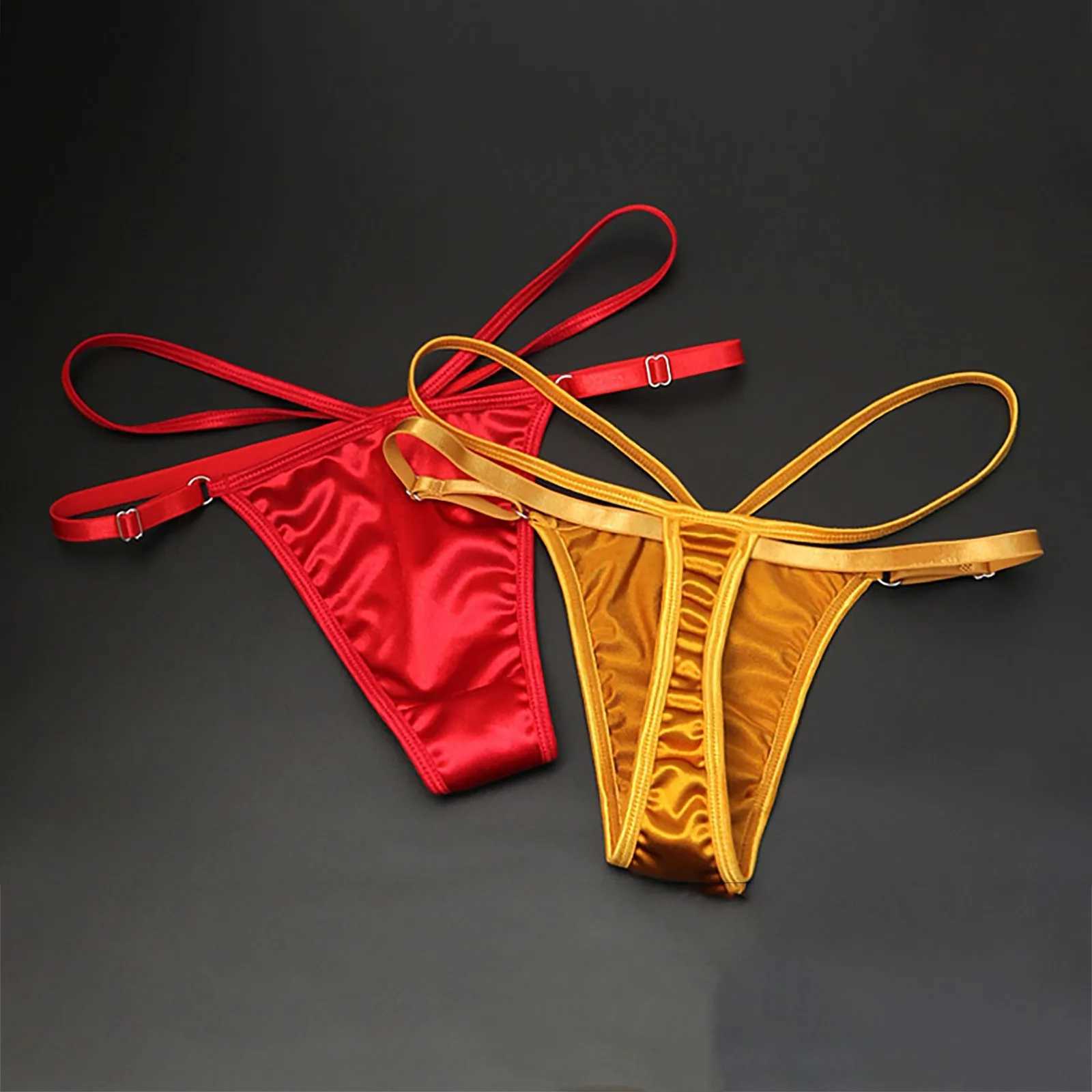 Underwear womens thong seamless adjustable shoulder strap pearl soft thin underwear size one invisible breathable sexy underwear W250103