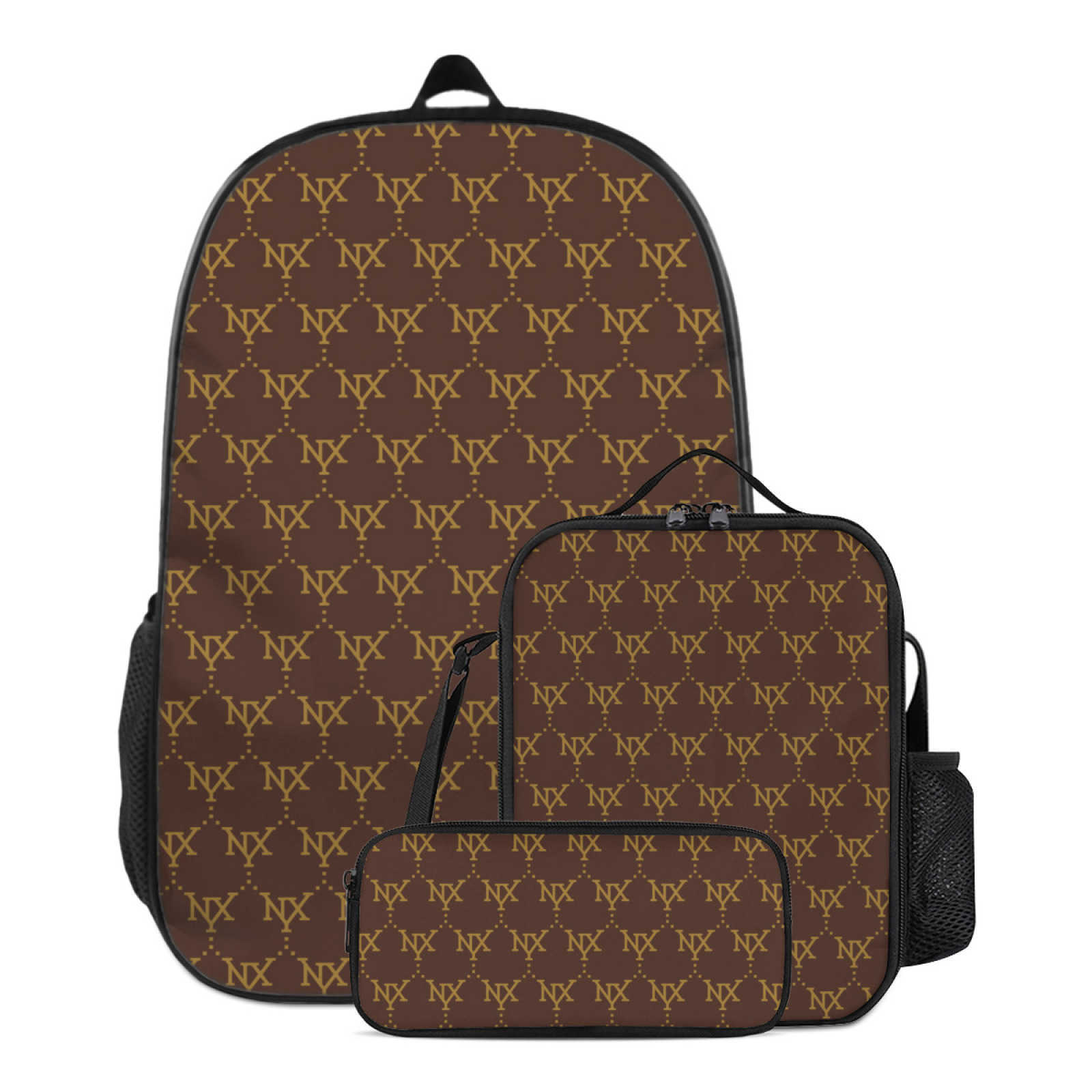 NXY Simple And Light Leisure Schoolbag Insulated Lunch Backpack Men Women Leisure Street Fashion Campus Student School Bag Travel Backpack